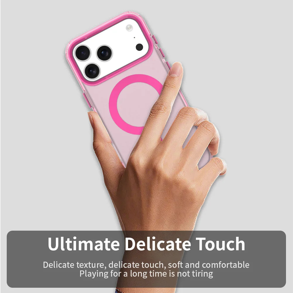 Matte Clear For Magsafe Wireless Charge Case for iPhone Max Military Shockproof