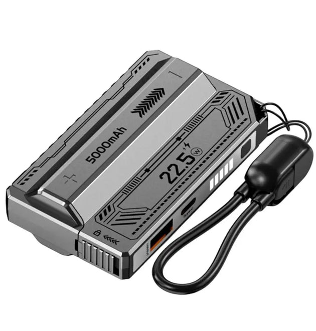 24-Hour Delivery DIY 21700 Power Bank Case Detachable Cable PD 20W Fast Charging No Battery Included