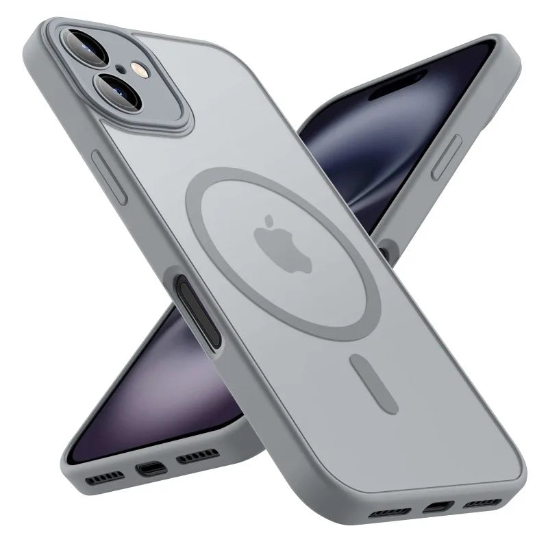 Luxury Frosted Phone Case For Pro Max Plus 17 Air 16e For Magsafe Cover