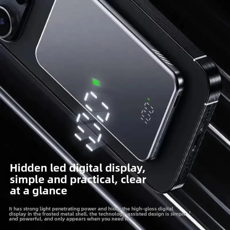 Magnetic Wireless Power Bank Fast Charging Portable External Battery