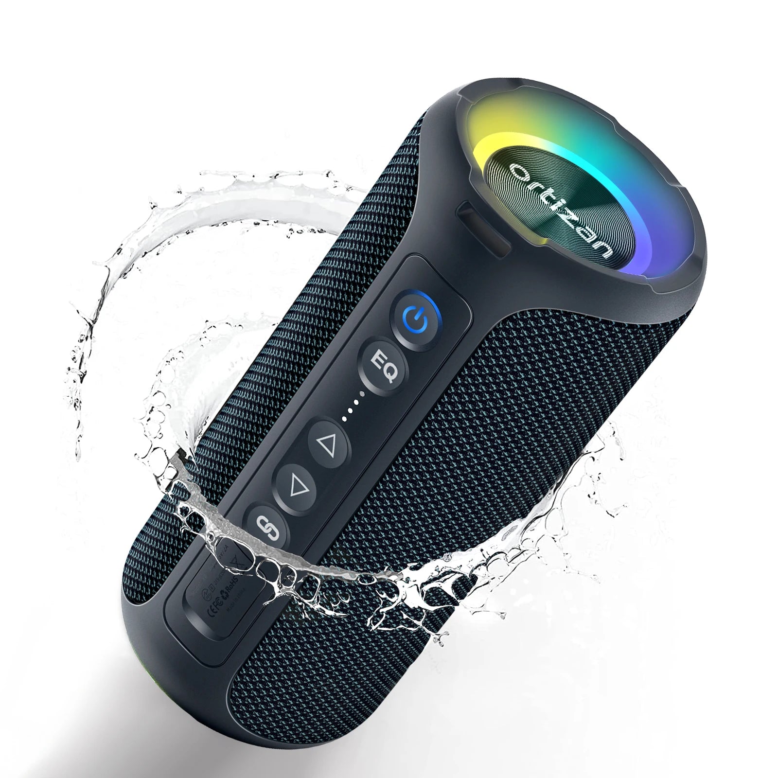 Ortizan Bluetooth Speakers Enhanced Bass Portable Outdoor Wireless Speaker