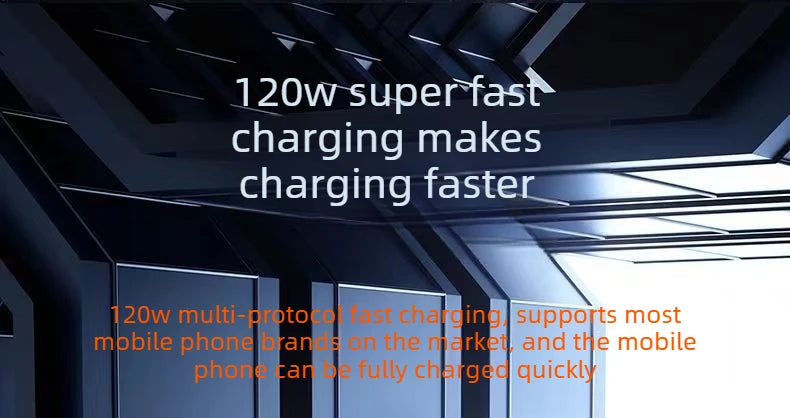 120W 57000mah Power Bank Super Fast Charging For Iphone Xiaomi Samsung Ultralarge Capacity For Mobile Power External Battery