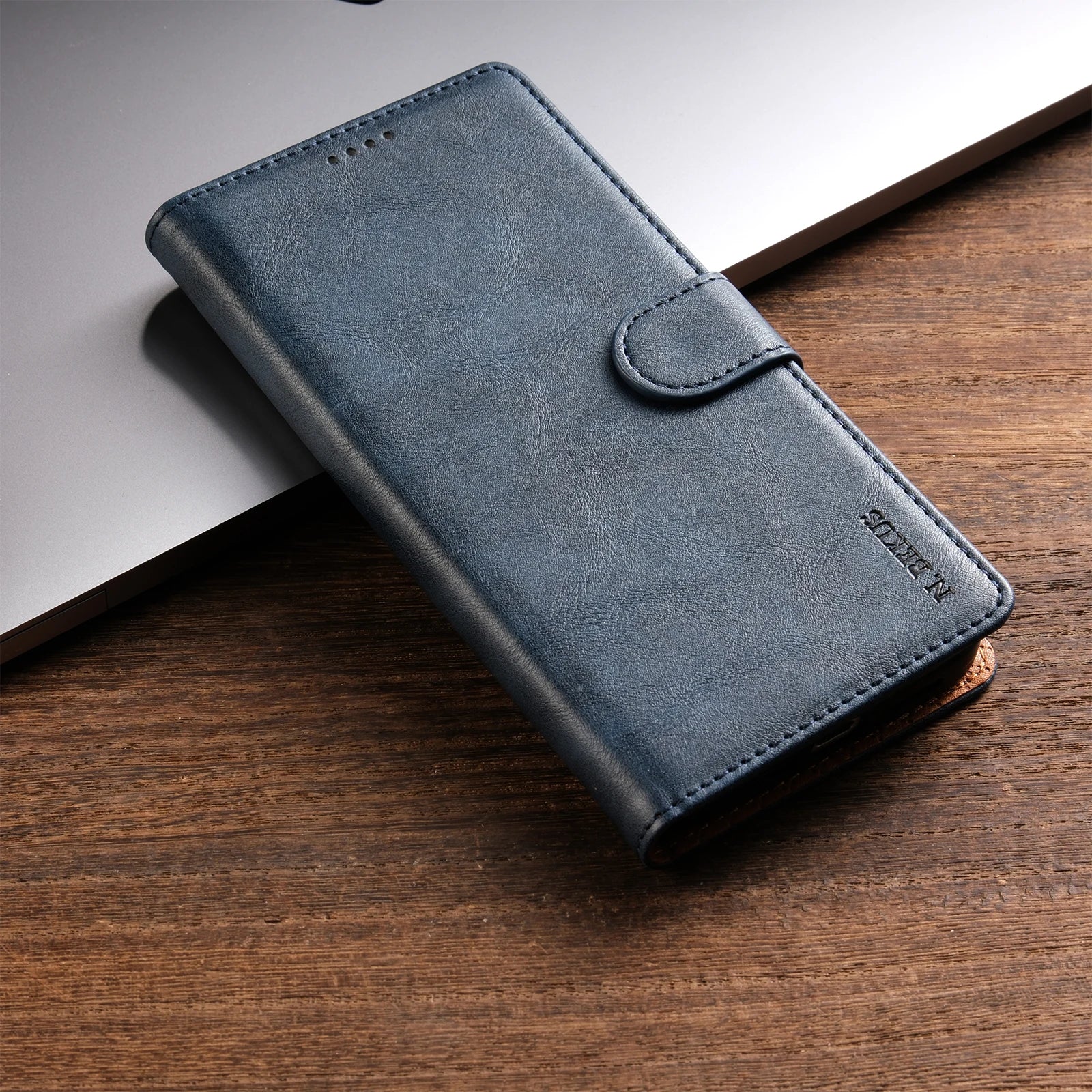 Business Leather Phone Case For Samsung Galaxy Note20 Flip Card Wallet