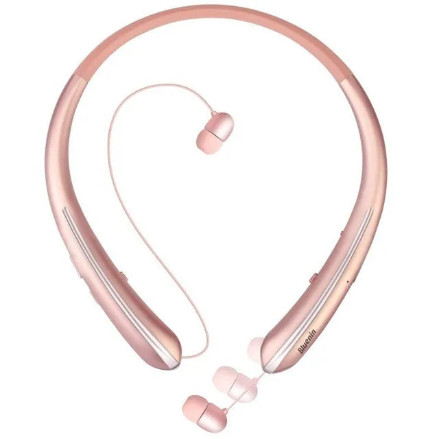 New Neckband Bluetooth Headphone Earphone Wireless Headset Waterproof