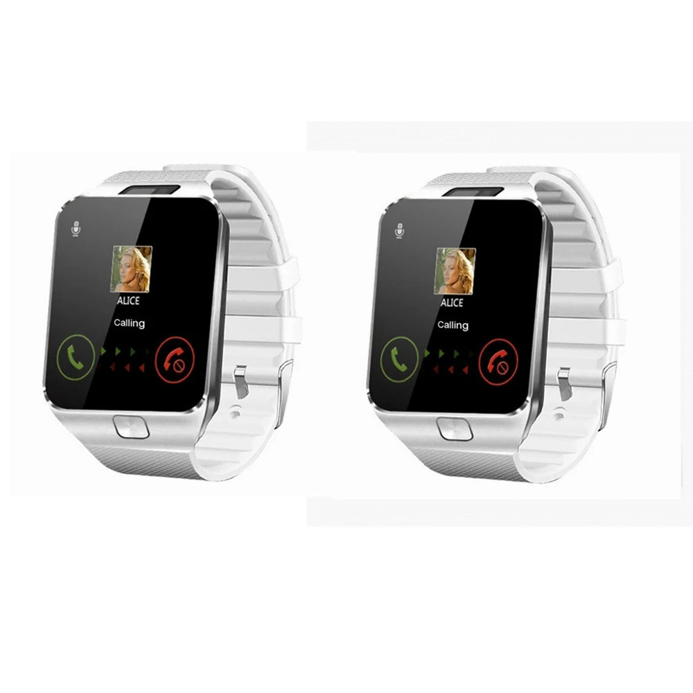 Smart Watch DZ09 Digital Touch Screen Q18 Bracelet Camera Bluetooth WristWatch SIM Card Smart Watch IOS Android Phones Support