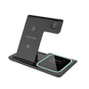 3 in 1 Wireless Charging Station Travel Charging Pad for iPhone 12~17 Series,iWatch and Airpods  15W  Fast Charger Foldable