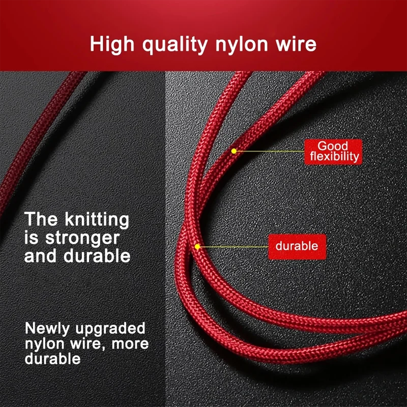 3 In 1 USB Charger Fast Charging Cable Type C Micro LIGHTNING Multi Charger