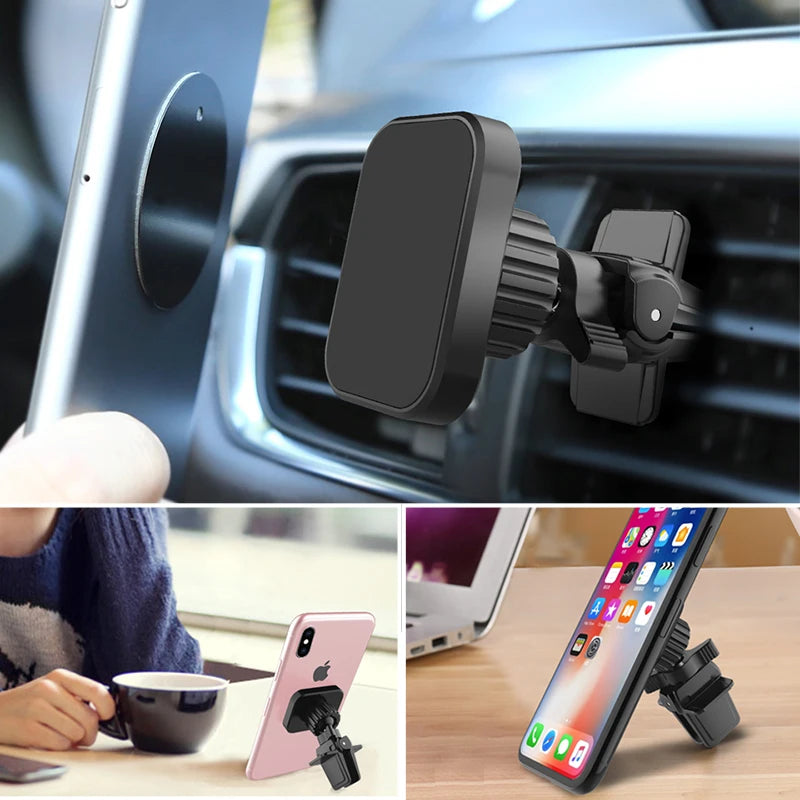 Universal Magnetic  Air Vent Clip Car Phone Mount with Powerful Galaxy