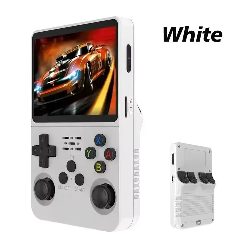 R36S Retro Handheld Video Game Console 3.5" IPS Screen Portable Pocket Player 64GB 10000+128G 20000+ Games best Boy gifts ，OTG supports multiple emulators