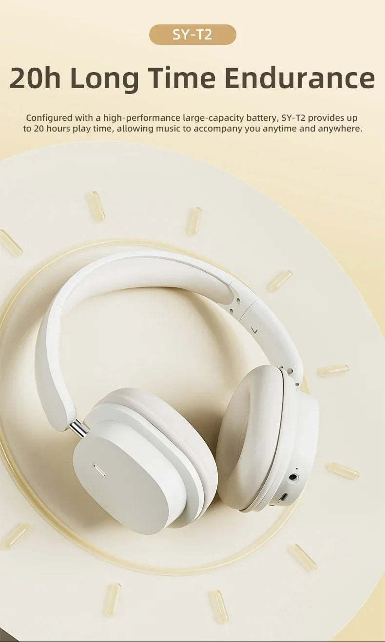 Erilles T2 Earphone With Wire ENC Noise Canceling Wireless Bluetooth Headset Gamer Wired Headphones Blutooth Mp3 Players Hifi