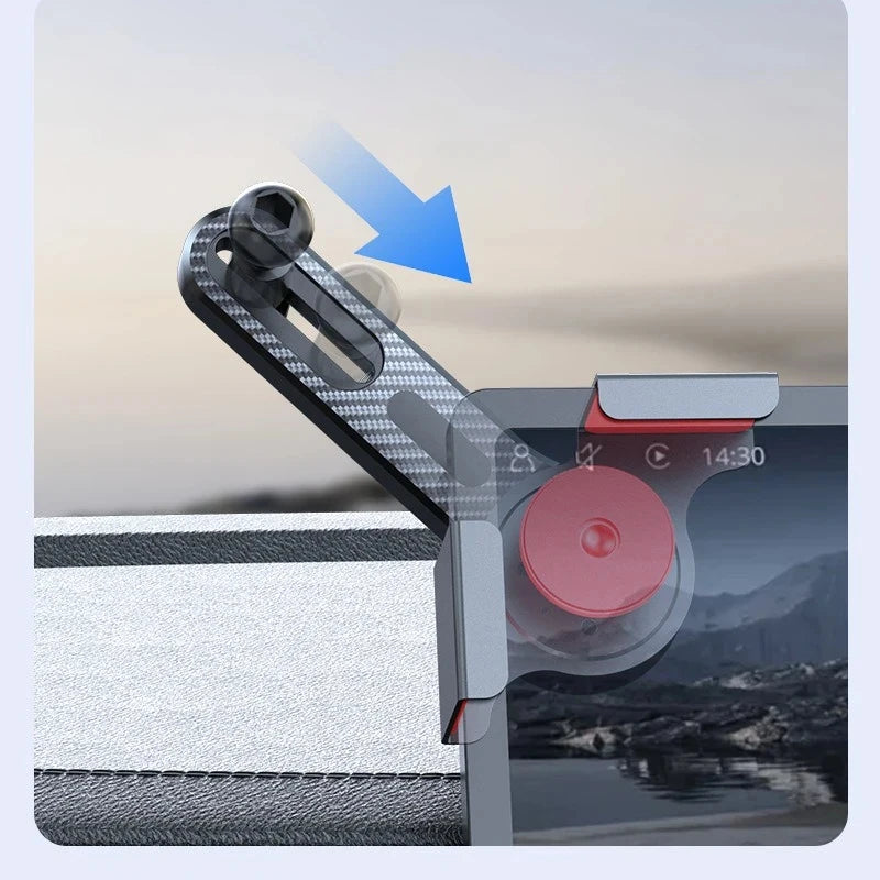 For Tesla Model 3 Y X S Cybertruck Magnetic Car Screen Phone Holder Stand Screen Phone Mount 360° Rotatable Stand