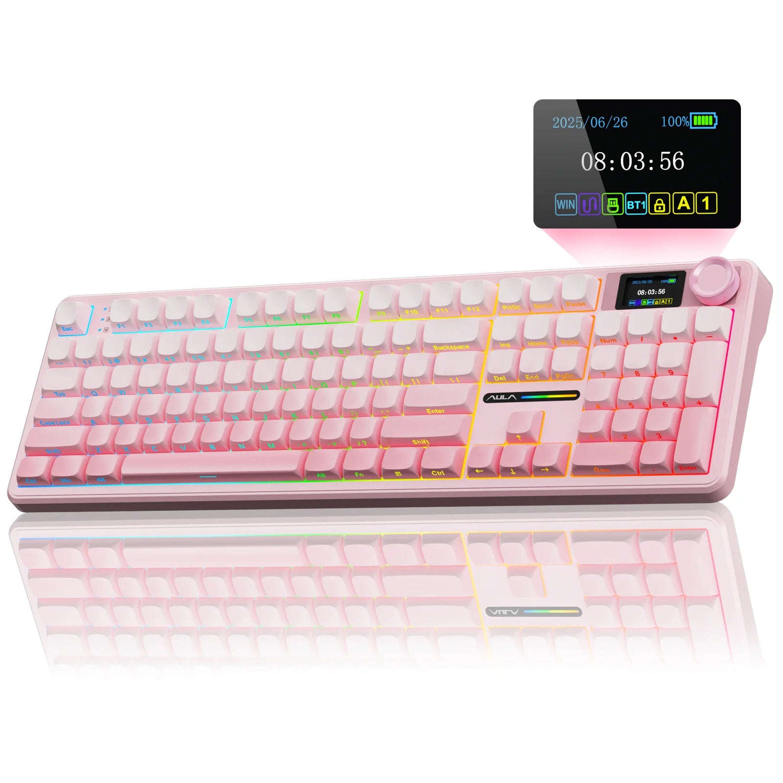 Wireless Bluetooth Keyboard Macro Gaming keyboard Gasket Keyboard