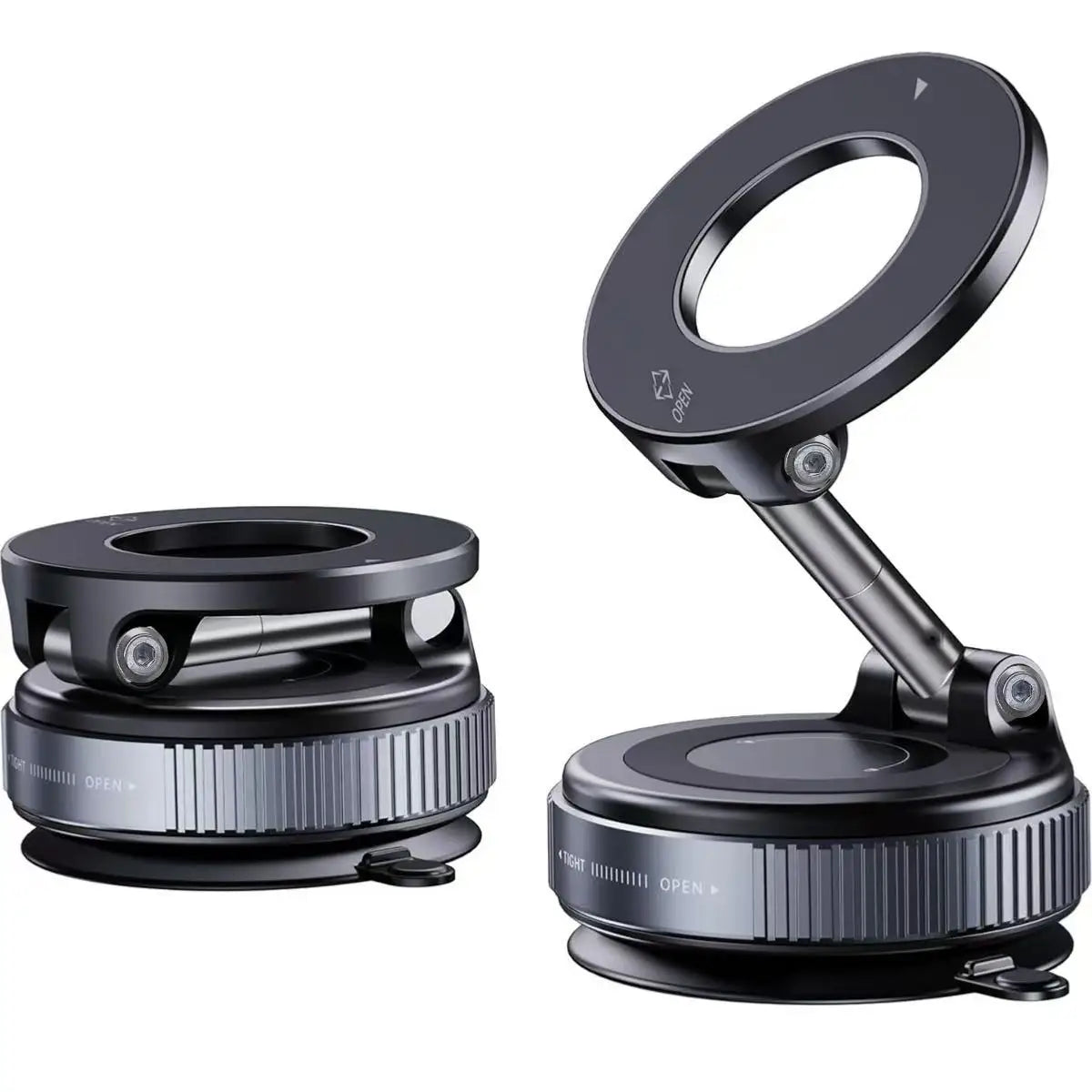 Adjustable Rotating Folding Magnetic Phone Holder Vacuum Suction Mag Stand