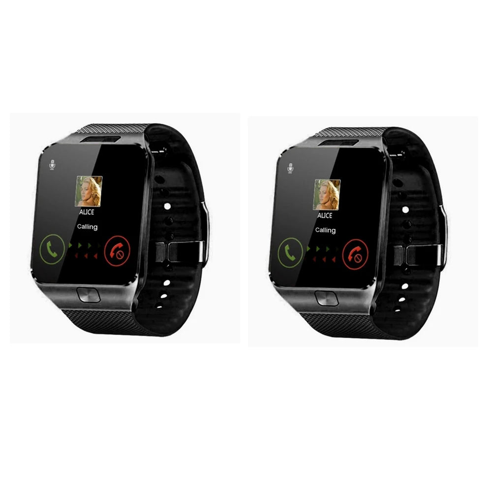 Smart Watch DZ09 Digital Touch Screen Q18 Bracelet Camera Bluetooth WristWatch SIM Card Smart Watch IOS Android Phones Support