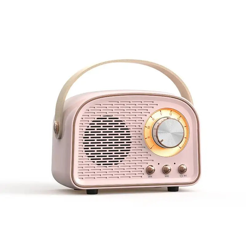 Retro Mini Bluetooth Speaker Classical Music Player Stereo Bass Sound Box