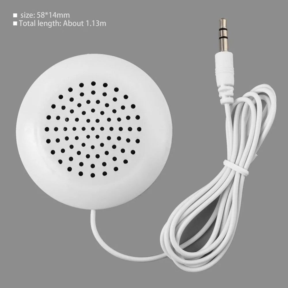 3.5mm Mini Speakers New DIY Pillow Speaker 3.5mm Mini Stereo Speaker