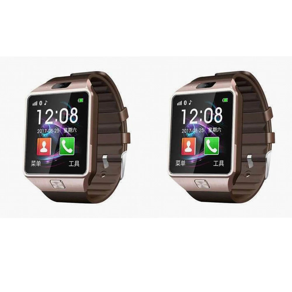 Smart Watch DZ09 Digital Touch Screen Q18 Bracelet Camera Bluetooth WristWatch SIM Card Smart Watch IOS Android Phones Support