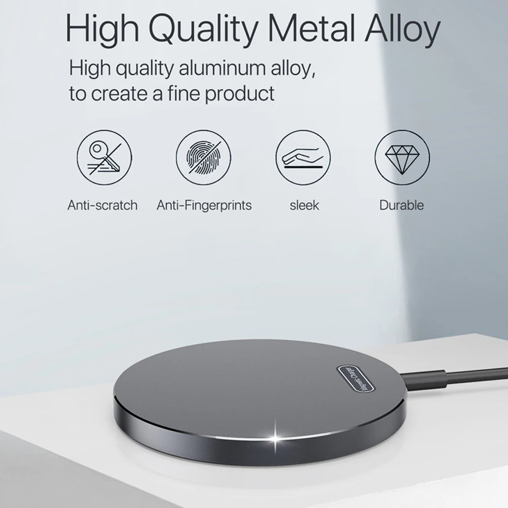 Magnetic Wireless Charger For Induction Fast Wireless Charging Pad For AirPods