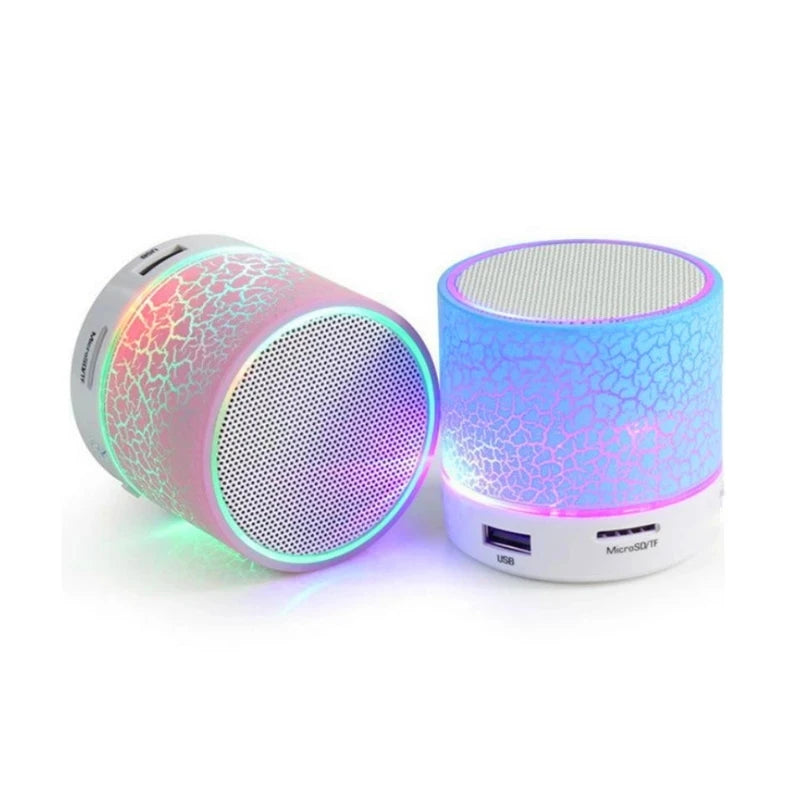 Mini Universal Portable Bluetooth Speaker Wireless Sound Box Speakers Colorful LED