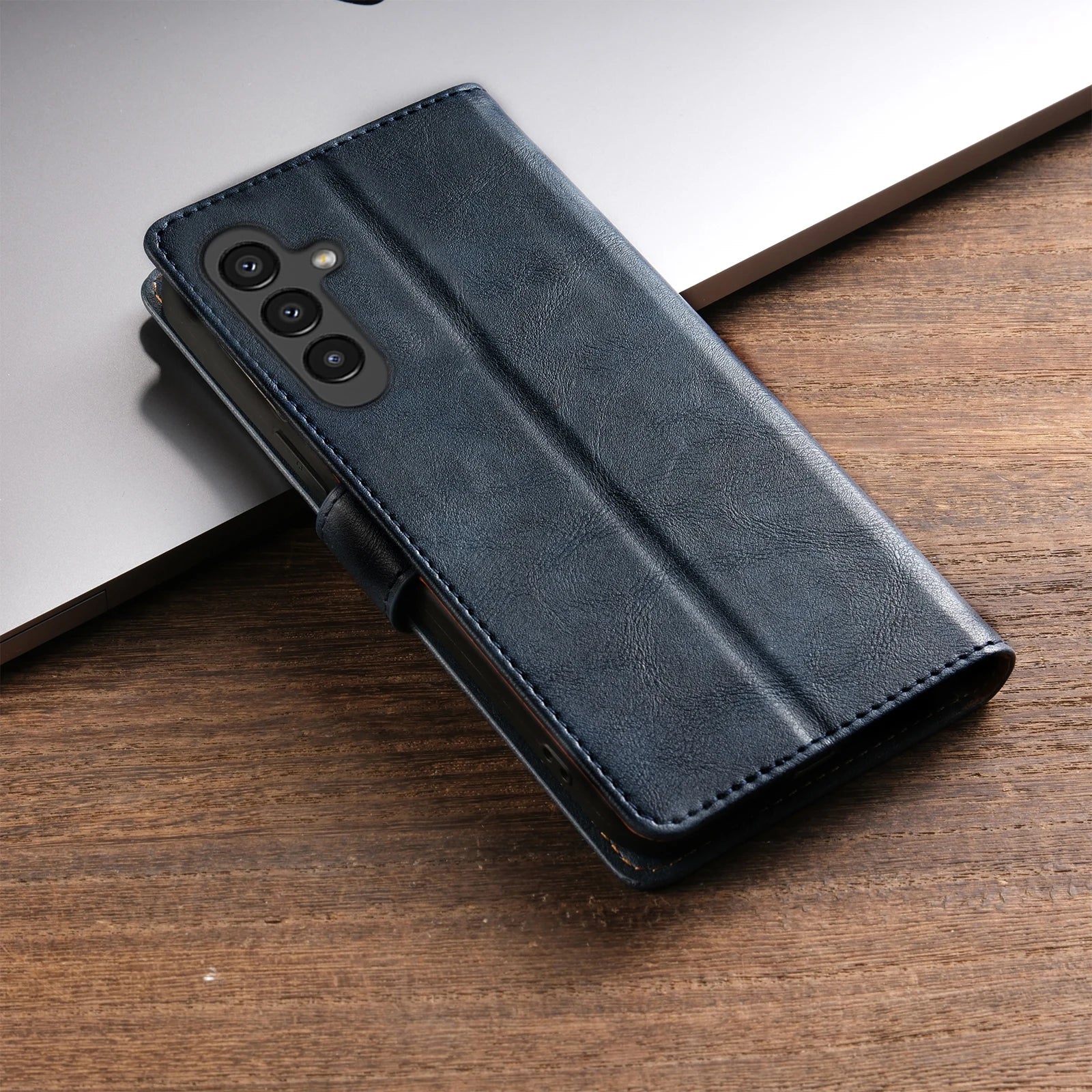Business Leather Phone Case For Samsung Galaxy Note20 Flip Card Wallet