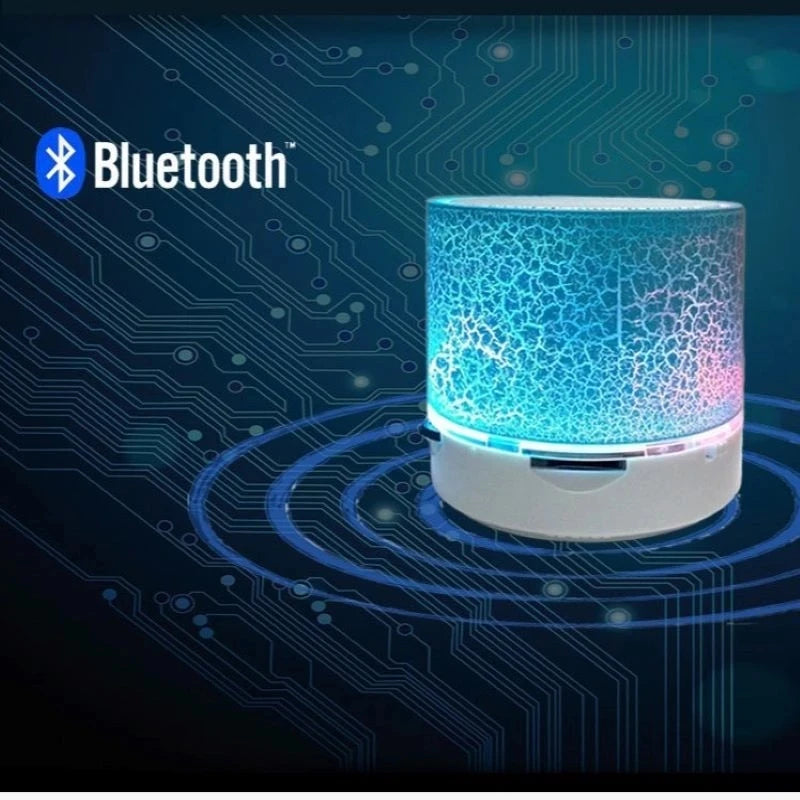 Mini Universal Portable Bluetooth Speaker Wireless Sound Box Speakers Colorful LED
