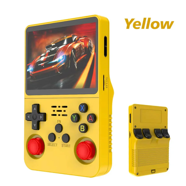 R36S Retro Handheld Video Game Console 3.5" IPS Screen Portable Pocket Player 64GB 10000+128G 20000+ Games best Boy gifts ，OTG supports multiple emulators