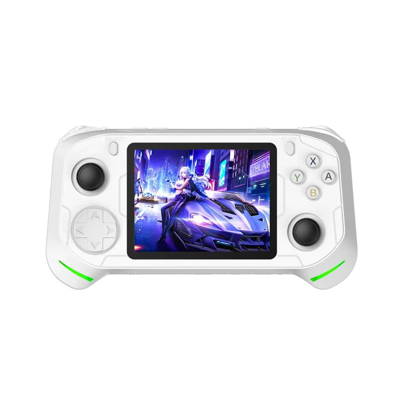 RX6H Retro Handheld Video Game Console 3.5-inch IPS Screen Linux System Portable Pocket Video Game Player 64GB Games GBA PS1