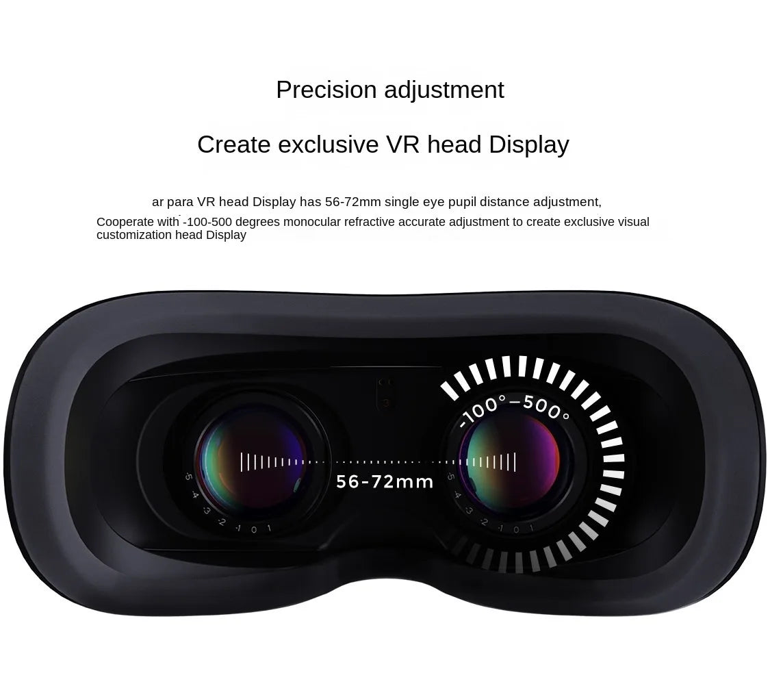 Arpara 5K VR Glasses 3D Large Screen Watching Movies Suit Smart Phone And Computer VR Helmet Lite Version Retina Viewing Steam