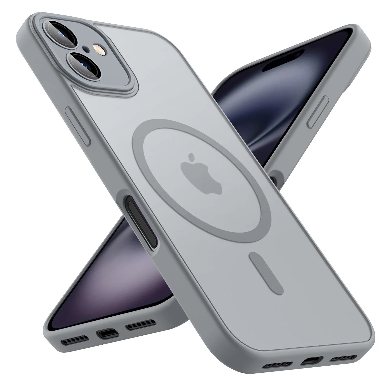 Luxury Frosted Phone Case For Pro Max Plus 17 Air 16e For Magsafe Cover