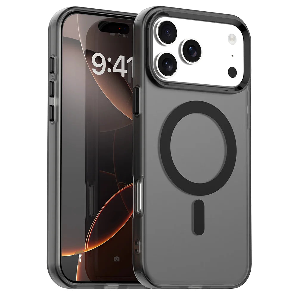 Matte Clear For Magsafe Wireless Charge Case for iPhone Max Military Shockproof