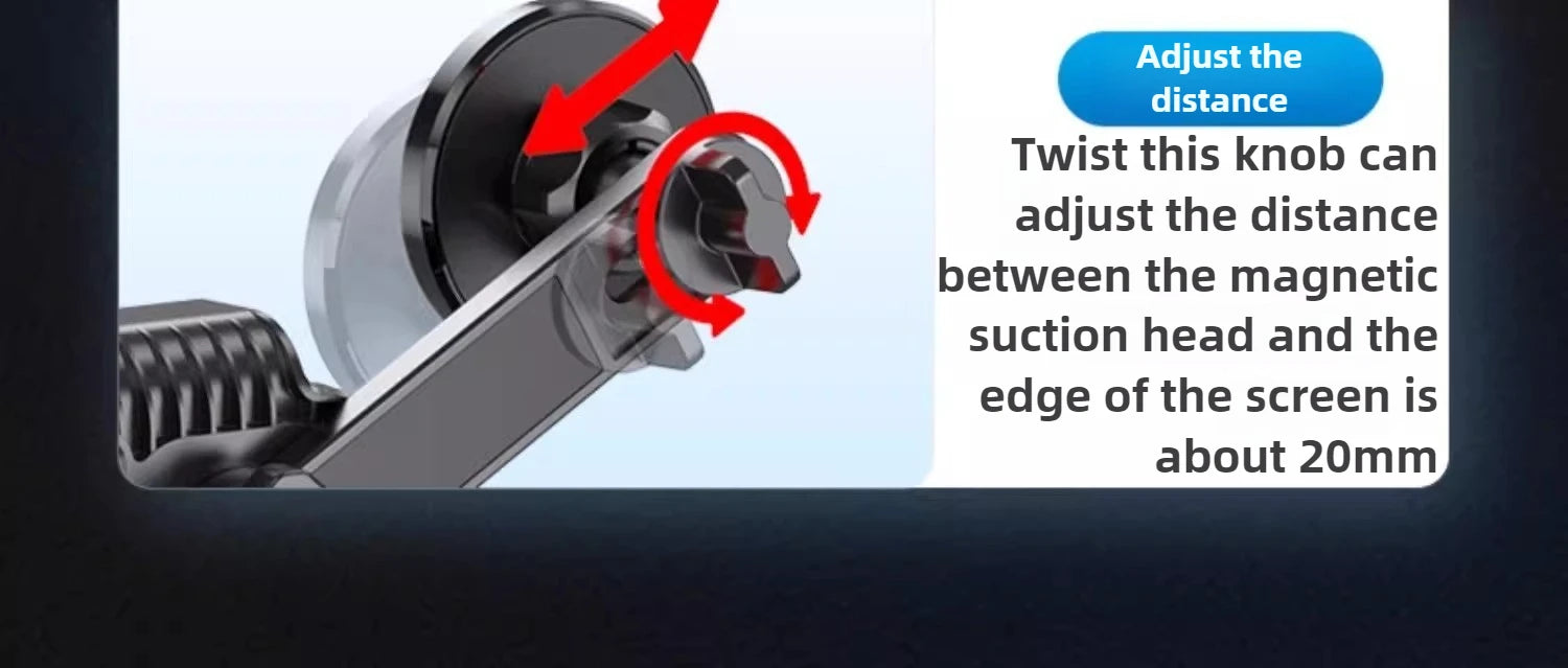 Magnetic Car Phone Holder for Tesla Model 3/Y/X/S Car Display Screen Side
