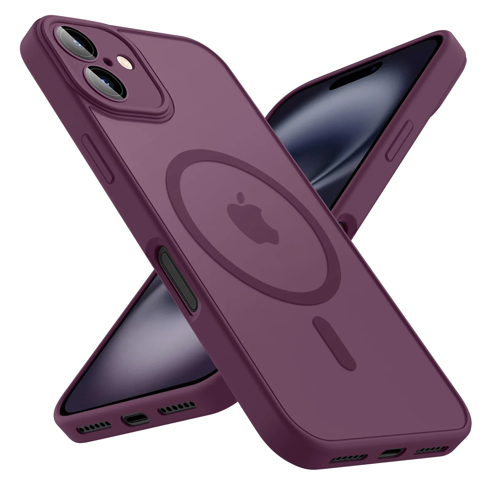 Luxury Frosted Phone Case For Pro Max Plus 17 Air 16e For Magsafe Cover