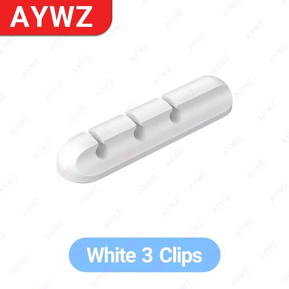 Adhesive Cable Holder Clips Cord Management Wire Power Cord Mouse