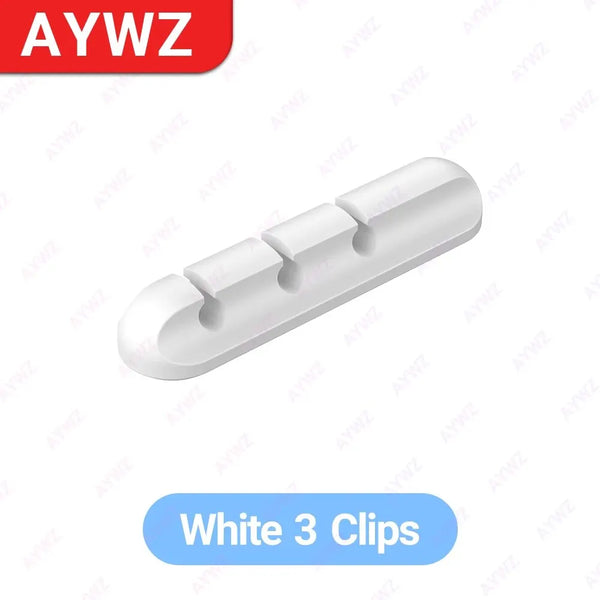 Adhesive Cable Holder Clips Cord Management Wire Power Cord Mouse