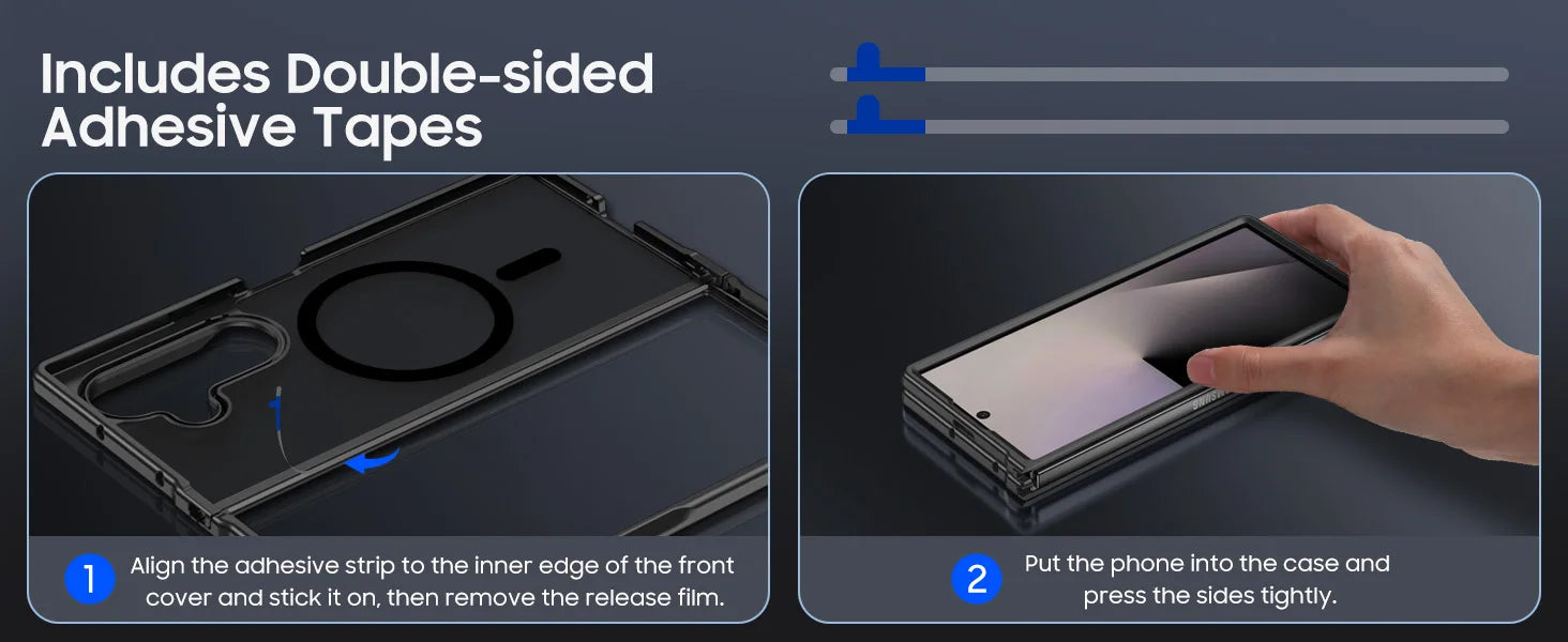 Fashion Magnetic Case For Samsung Galaxy Z Fold Ultra For MagSafe