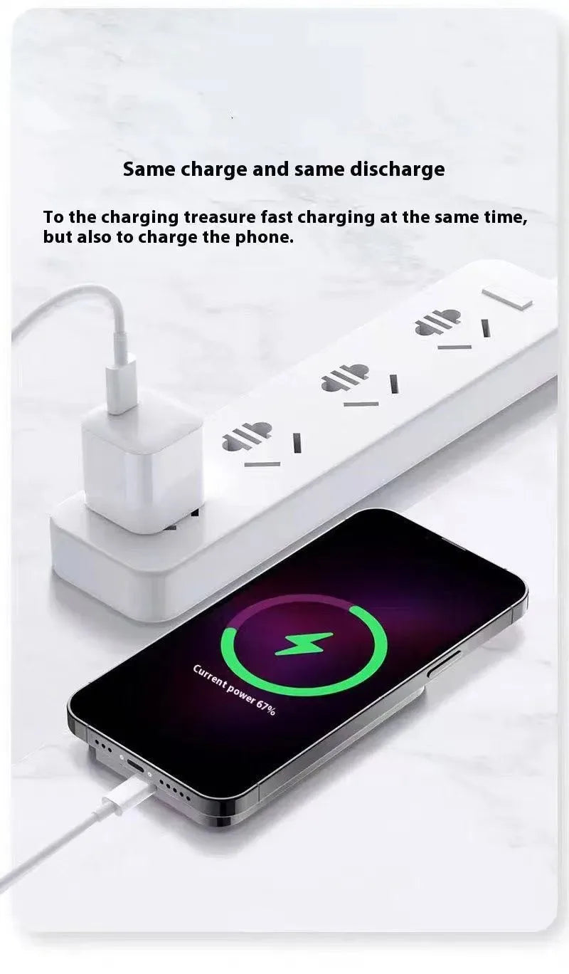 Magnetic Wireless Power Bank Fast Charging Portable External Battery