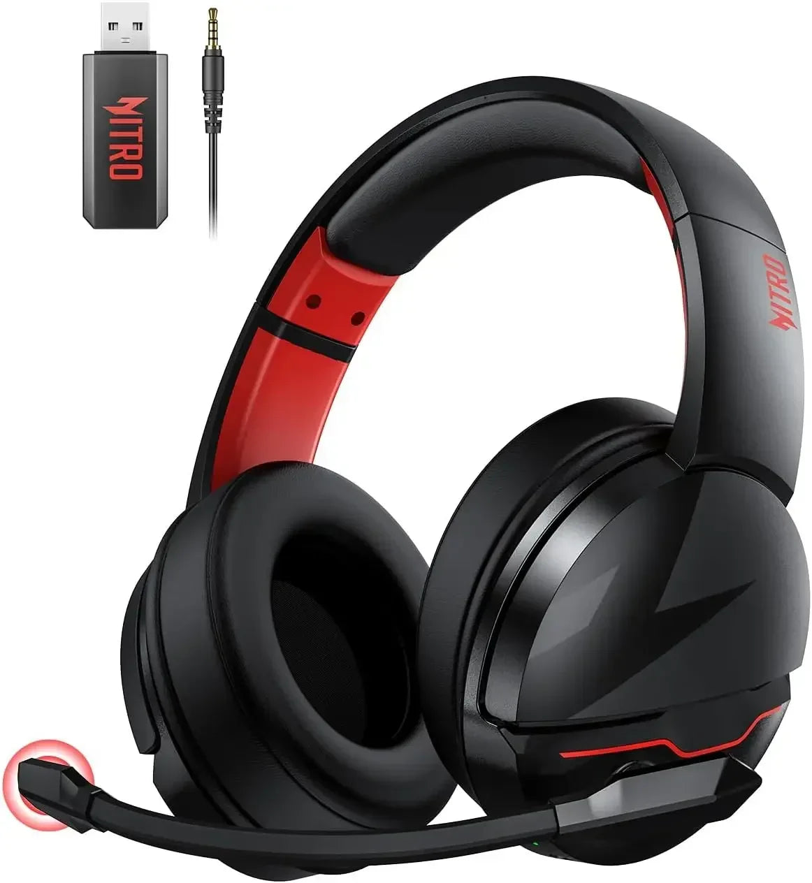 Acer Wireless Gaming Headset 2.4GHz Headset for Bluetooth 5.3 Gaming Mic