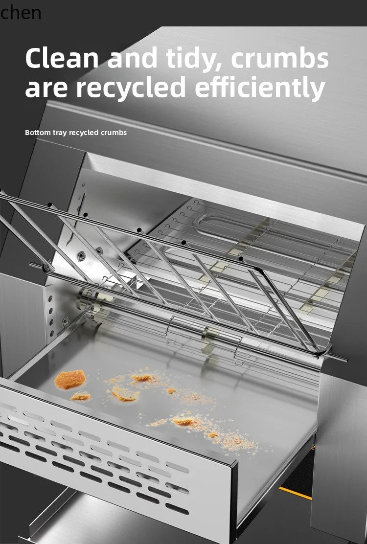 ZML chain toaster commercial toaster crawler self-service hotel bread machine