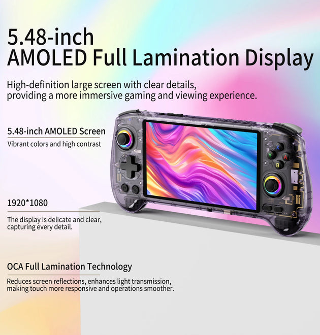 Anbernic RG557 Handheld Gaming Console — 5.48