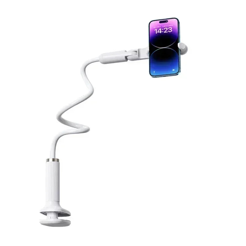 Eary Gooseneck Phone Holder for Bed Cell Phone Mount Clamp Clip Flexible Device