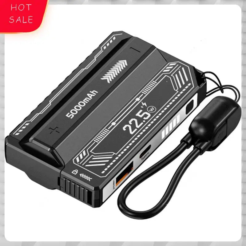 24-Hour Delivery DIY 21700 Power Bank Case Detachable Cable PD 20W Fast Charging No Battery Included
