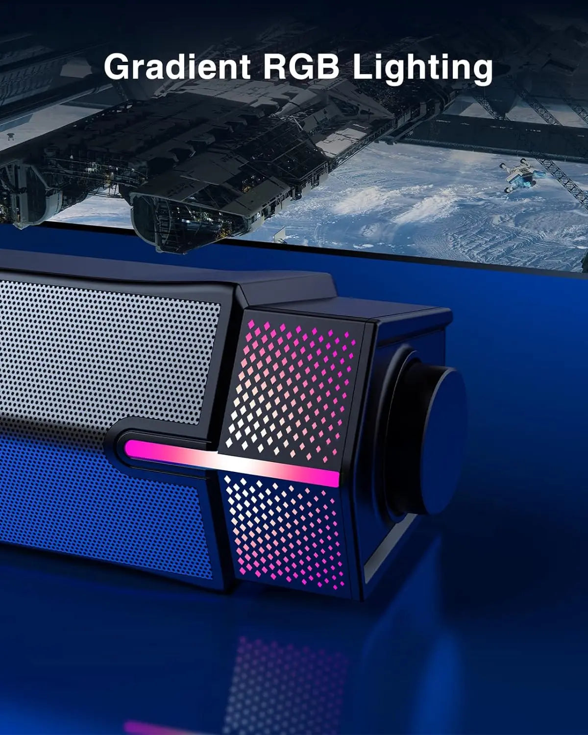 Jeecoo M20 Bluetooth Computer Speakers for PC Desktop Monitor