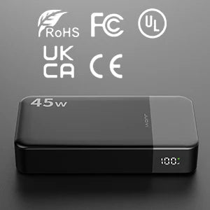 20000mAh Power Bank JUOVI J2621 Portable Fast Charging Battery Pack