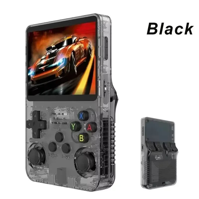 R36S Retro Handheld Video Game Console 3.5" IPS Screen Portable Pocket Player 64GB 10000+128G 20000+ Games best Boy gifts ，OTG supports multiple emulators