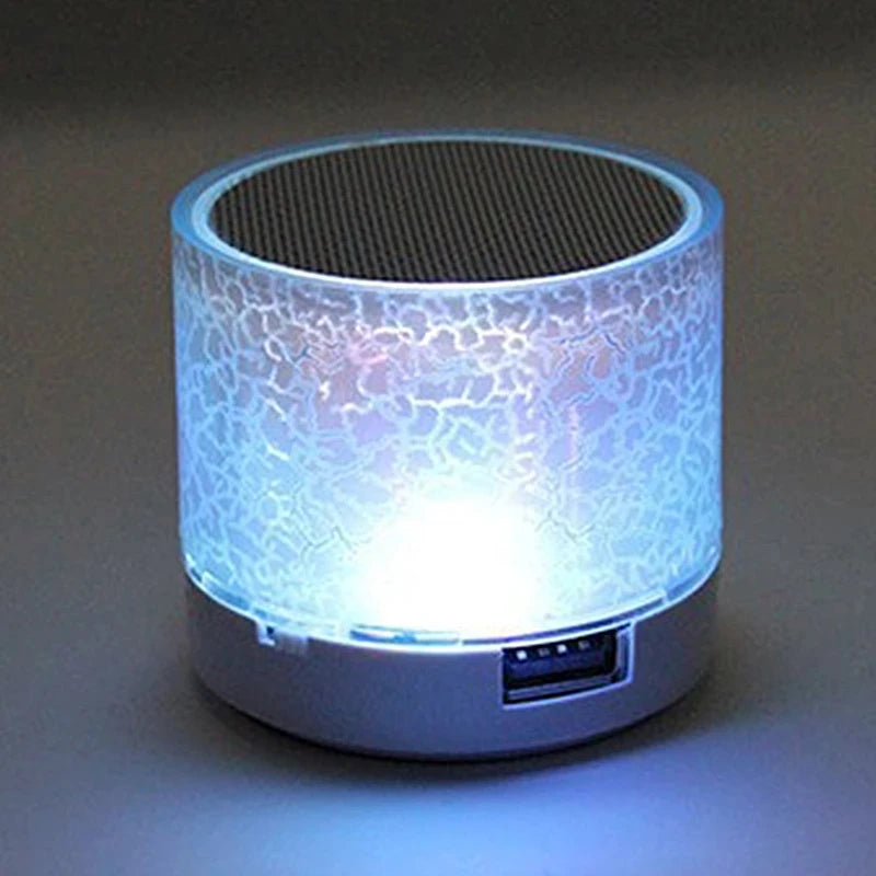 Mini Universal Portable Bluetooth Speaker Wireless Sound Box Speakers Colorful LED
