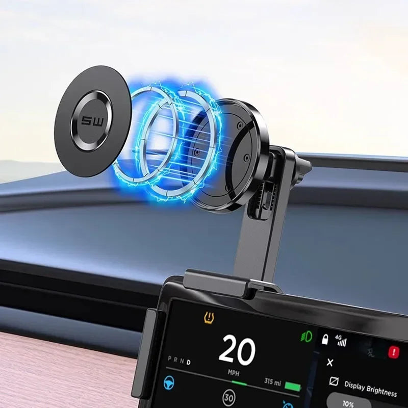 Magnetic Car Phone Holder for Tesla Model 3/Y/X/S Car Display Screen Side