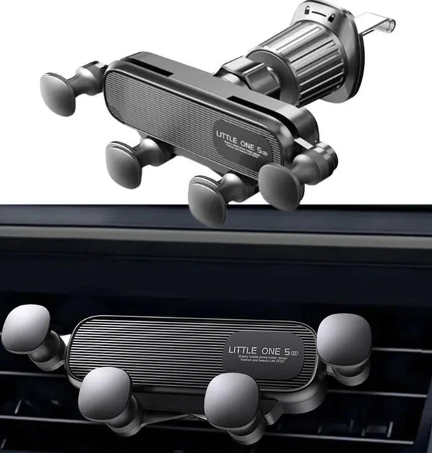 New Gravity Car Phone Holder for 4.7-7 inch Mobile Phone Car Air Vent Phone Mount Universal Shockproof GPS Clip Smartphone Stand