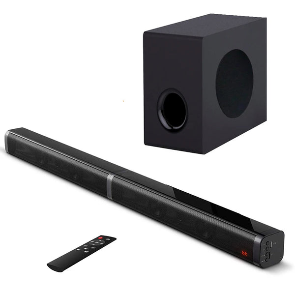 Bluetooth Speaker 5.0 Home Theater System 3D Surround Sound Bar Remote