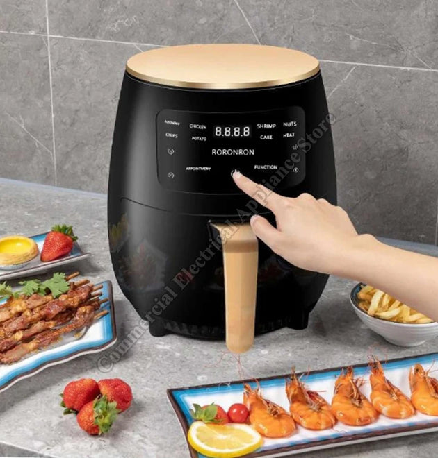 Air Fryer Smart Touchscreen  Multifunctional Oil-Free Smoke Fryer