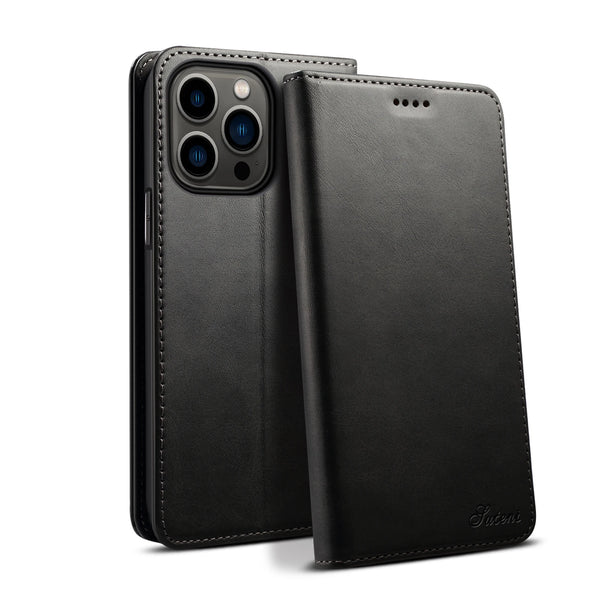 SUTENI Faux Leather Wallet Phone Case Cover Flip For iPhone Pro Max Plus Mini